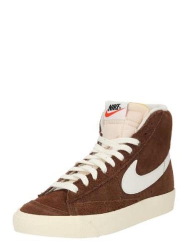 Nike Sportswear Sneaker high 'Blazer Mid '77 Vintage'  brun / hvid