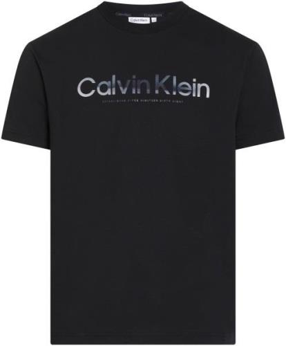 Calvin Klein Big & Tall Bluser & t-shirts  grå / sort
