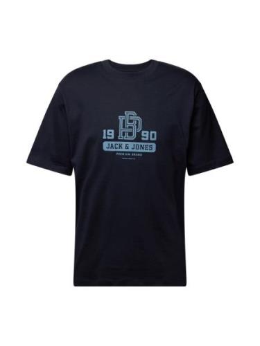 JACK & JONES Bluser & t-shirts 'JONAH'  navy / lyseblå