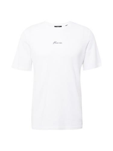 JACK & JONES Bluser & t-shirts 'FRANCO'  sort / offwhite