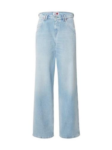 Tommy Jeans Jeans 'DAISY BAGGY'  marin / blue denim / rød / hvid