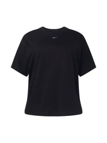 Nike Sportswear Funktionsbluse  sort / hvid