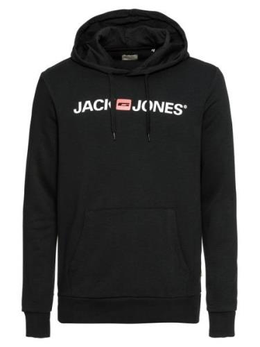 JACK & JONES Sweatshirt  melon / sort / hvid