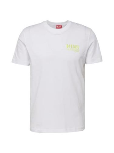 DIESEL Bluser & t-shirts 'DIEGOR'  lime / hvid