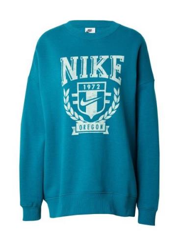 Nike Sportswear Sweatshirt  petroleum / hvid