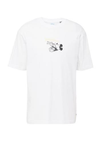 Only & Sons Bluser & t-shirts 'DISNEY'  gul / sort / hvid