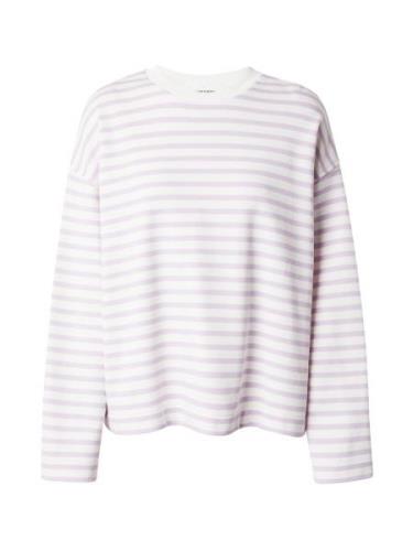 ARMEDANGELS Sweatshirt  lavendel / hvid