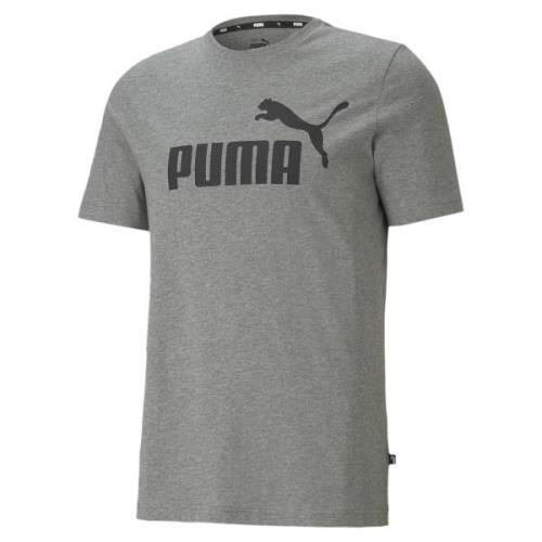 PUMA Funktionsskjorte 'Essential'  grå-meleret / sort