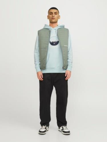 JACK & JONES Sweatshirt 'Cobin'  navy / opal / pastelblå / hvid