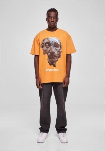 Forgotten Faces Bluser & t-shirts 'Aurelius'  brun / orange / hvid