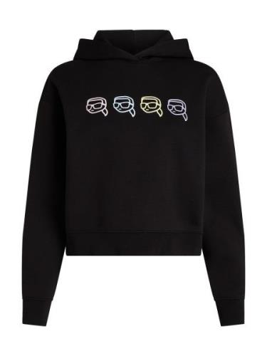 Karl Lagerfeld Sweatshirt 'Ikonik'  pastelgul / lyselilla / sort / hvi...