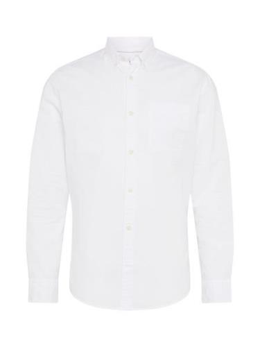 JACK & JONES Skjorte 'Oxford'  hvid