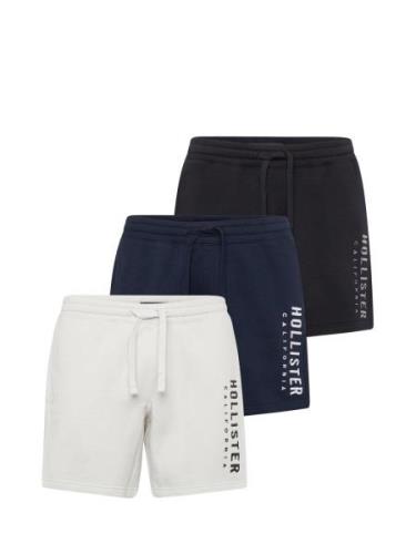 HOLLISTER Bukser  navy / lysegrå / sort