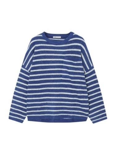 Pull&Bear Pullover  marin / hvid