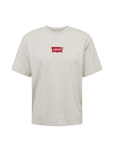 LEVI'S ® Bluser & t-shirts  grå-meleret / mørkerød / hvid