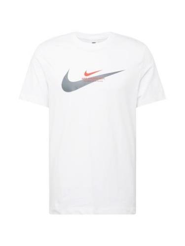 Nike Sportswear Bluser & t-shirts  rød / sort / hvid