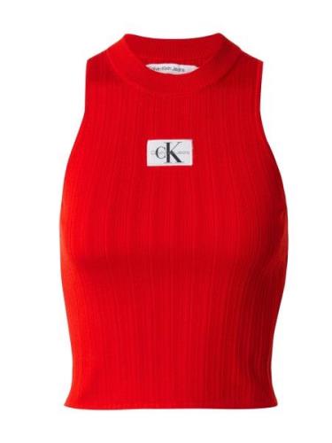 Calvin Klein Jeans Sticktop  rød / sort / hvid