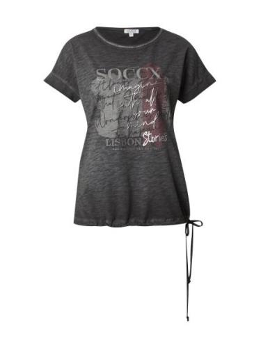 Soccx Shirts  grå / lilla / sort / sølv