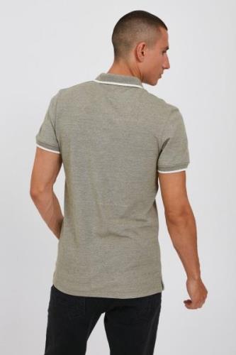 Casual Friday Bluser & t-shirts 'Tristan'  oliven / hvid