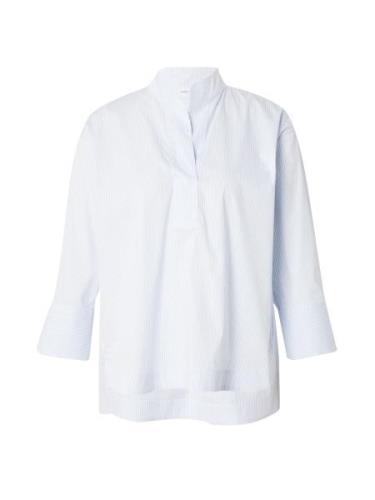 GERRY WEBER Bluse  lyseblå / hvid