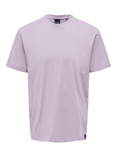 Only & Sons Bluser & t-shirts 'MAX'  lysviolet