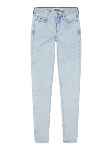 Tommy Jeans Jeans 'Nora'  lyseblå / mørkeblå / rød / hvid