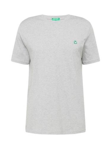 UNITED COLORS OF BENETTON Bluser & t-shirts  grå-meleret / græsgrøn / ...