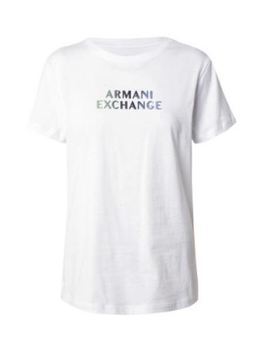 ARMANI EXCHANGE Shirts  himmelblå / jade / sort / hvid
