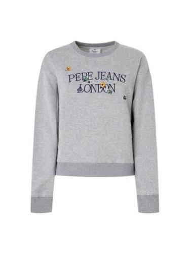 Pepe Jeans Sweatshirt 'VELLA'  navy / grå / grøn / orange