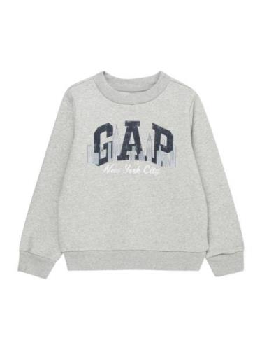 GAP Sweatshirt  natblå / lyseblå / grå-meleret / hvid
