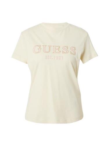 GUESS Shirts 'NYRA'  lysegul / guld / pudder