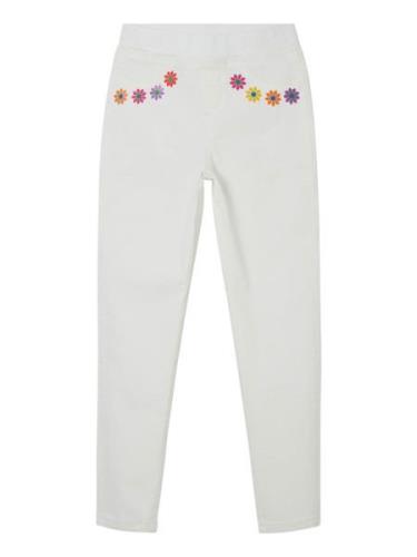 Desigual Jeans 'Daisy'  blandingsfarvet / hvid