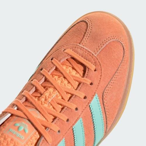 ADIDAS ORIGINALS Sneaker low ' Gazelle '  turkis / orange