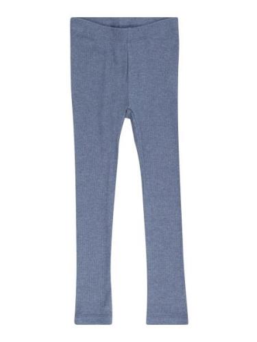 NAME IT Leggings 'KAB'  blå-meleret