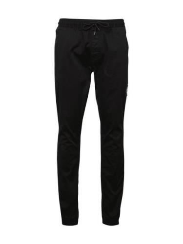 Calvin Klein Jeans Lærredsbukser  sort / hvid