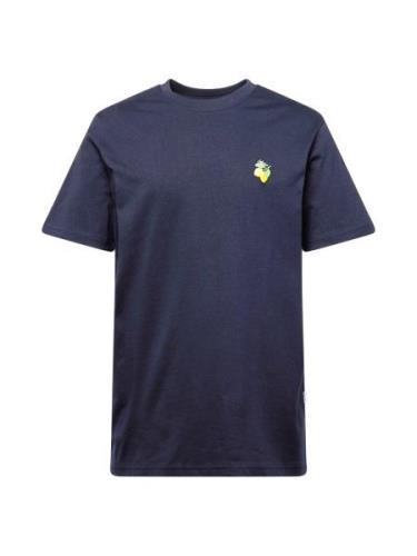 SELECTED HOMME Bluser & t-shirts 'Garland'  natblå / gul / grøn