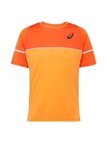 ASICS Funktionsskjorte 'GAME'  orange / lyseorange / sort / hvid