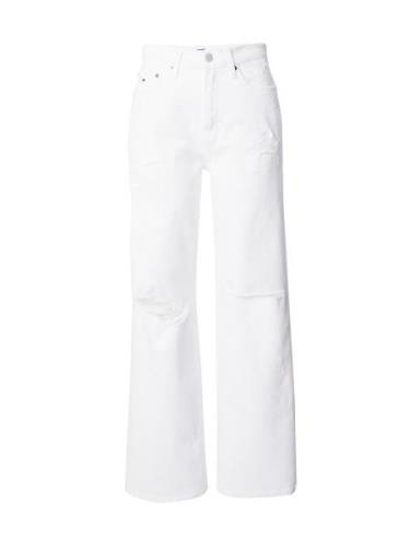 Tommy Jeans Jeans 'CLAIRE WIDE LEG'  white denim