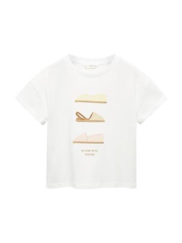 MANGO KIDS Bluser & t-shirts 'CADAQUES'  beige / lysebeige / gul / lys...