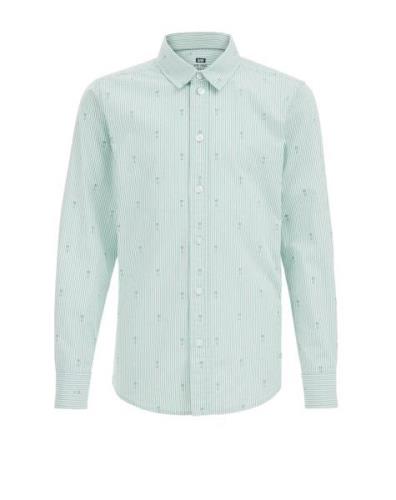 WE Fashion Skjorte  mint / pastelgrøn
