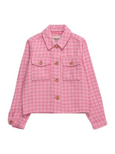 KIDS ONLY Overgangsjakke 'KIMMIE'  pink / lyserød