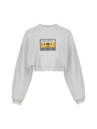 NOCTURNE Sweatshirt  gul / grå-meleret / orange / sort