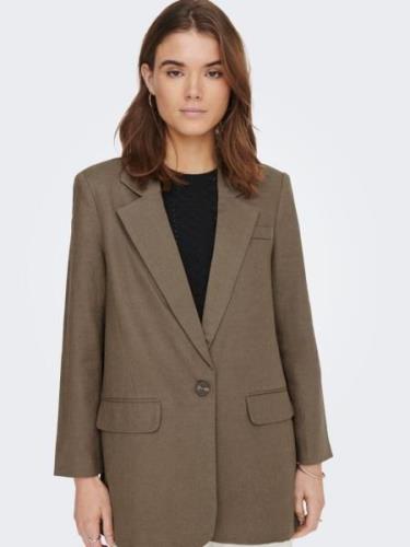 ONLY Blazer 'ONLCaro-Lana'  brun-meleret