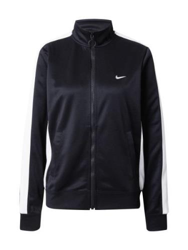 Nike Sportswear Sweatjakke  sort / hvid