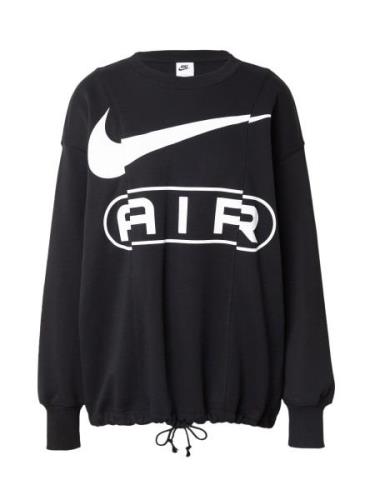 Nike Sportswear Sweatshirt 'Air'  sort / hvid