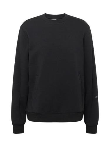 Reebok Sportsweatshirt  grå / sort