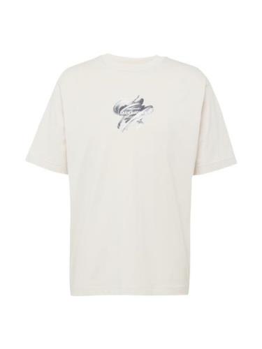 JACK & JONES Bluser & t-shirts  beige / sort