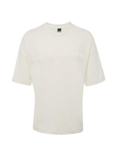 JACK & JONES Bluser & t-shirts 'Arch'  grå / hvid