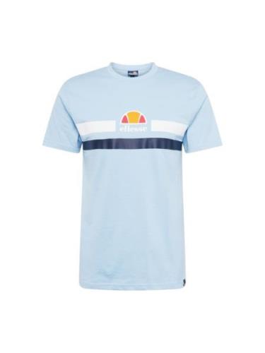 ELLESSE Bluser & t-shirts 'Aprel'  lyseblå / mørkeblå / orange / hvid