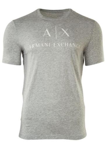 ARMANI EXCHANGE Bluser & t-shirts '8NZTCJ'  lysegrå / hvid
